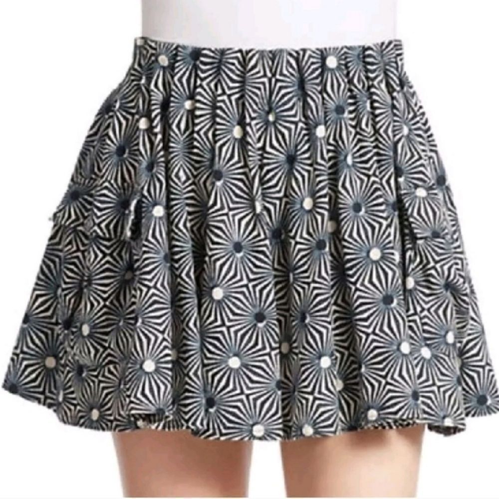 Free People So Much Sun Pleated Mini Skirt Size XS